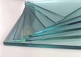 Pintu Panel Kaca Tempered Custom Cut 10mm 12mm Clear Float Glass