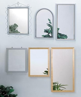 Kamar mandi tempered kamar tidur cermin perak