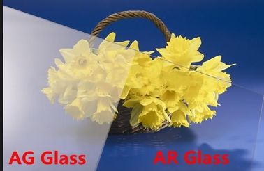 Bingkai Foto Lembar Kaca Apung Bening AR Non Reflektif Potongan Tebal 1mm