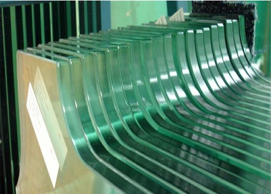 12mm Clear Tempered Glass Pane tepi lurus dipoles Untuk Pagar Kolam Renang
