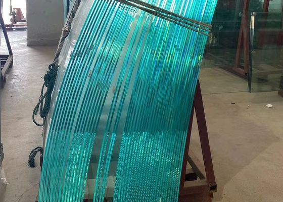 20x20 Panel Kaca Tempered Buram Bengkok Untuk Panel Shower