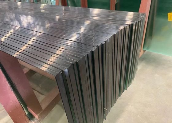 Panel Kaca Tempered Tebal 8mm Panel Pagar Kolam Tanpa Bingkai Tinggi