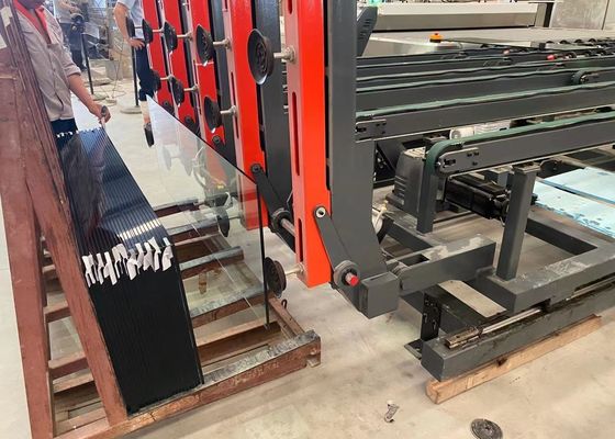 CCC 19mm Balkon Besi Rendah Tempered Heat Treated Glass