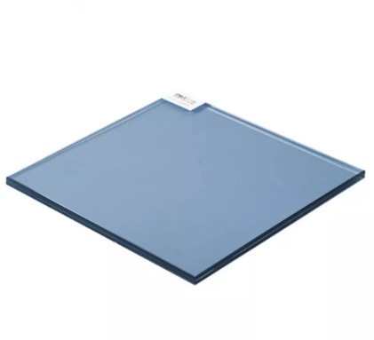 Lembar Kaca Reflektif Bernoda Tempered Berwarna Untuk Windows 300mm * 300mm