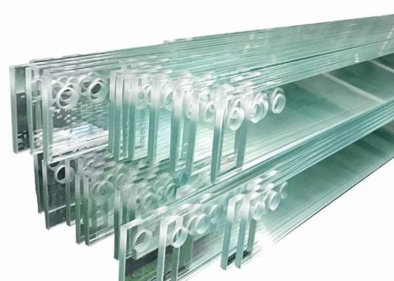 quality Panel Kaca Shower Tempered Jelas Tahan Ledakan Untuk Kamar Mandi factory