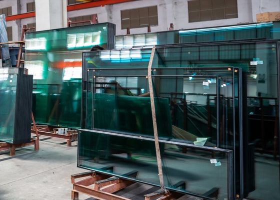 quality 6 + 12A + 6 Kaca Terisolasi Rendah-E Untuk Penghematan Energi Tahan Panas factory